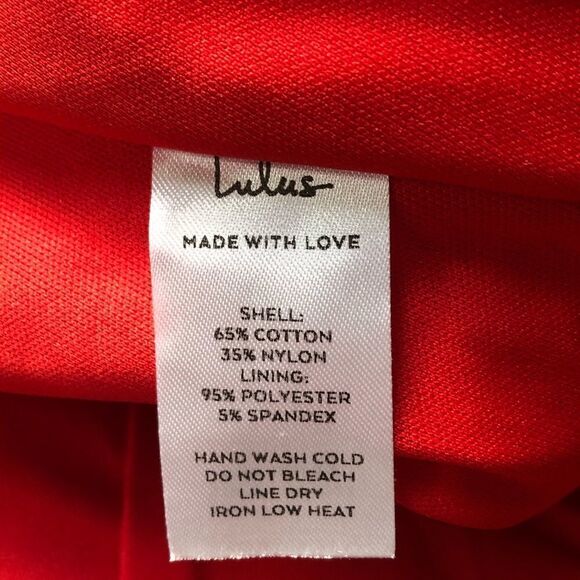 Lulus Pearson Red Lace Dress - Picture 11 of 11